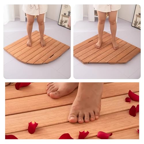 Alfombrilla de baño de bambú para spa y sauna que transforma tu hogar en un oasis 8