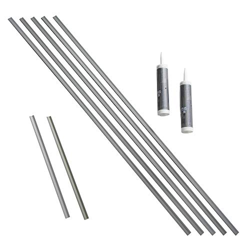 FASÄDE Backsplash Accessory Kit Argent Silver