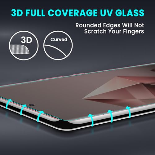 Image of ArmourPro UV Privacy Tempered Glass Screen Protector for Redmi Note 50s (6.78 Inch, Pack of 1) Edge to Edge Coverage Anti-Spy /Anti-Peeping 9H Hardness