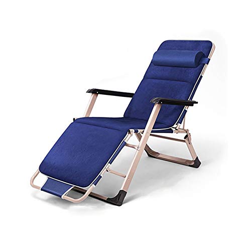 Pliable chaise longue ergonomique pour soulager le dos sur la terrasse