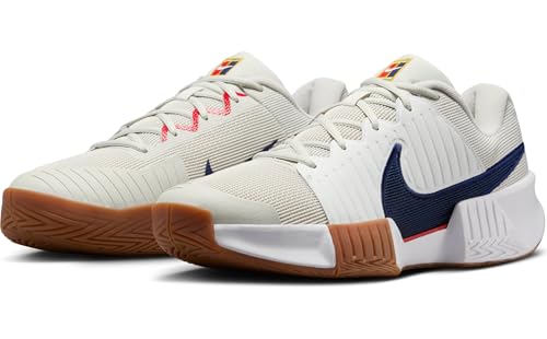 Nike GP Challenge Pro Men's Hard Court Tennis Shoes (FB3145-002, Light Bone/Summit White/White/Binary Blue)2