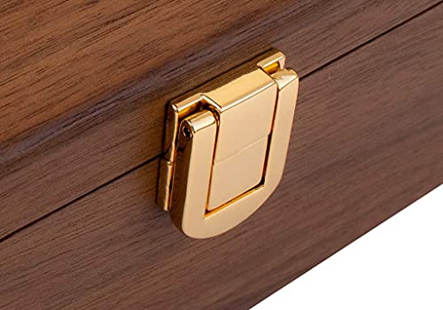 Le Club' Luxury Domino Set con Estuche de Nuez Negra miniatura 4