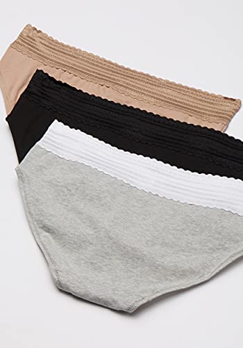 Image of Warner's womens Blissful Benefits No Muffin 3 Pack Hipster Panties