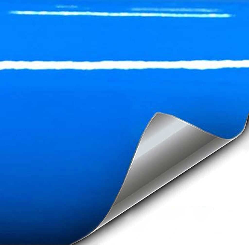 VViViD+ Premium Vinyl Wrap Film (3ft x 5ft, Gloss Smurf Blue)