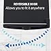 Commercial Cool Upright Freezer, Stand Up Freezer 6 Cu Ft with Reversible Door, Black