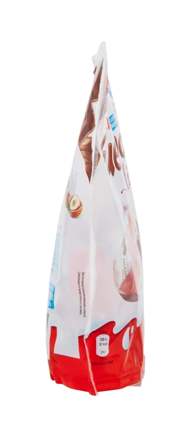 3X Ferrero Kinder Bueno Mini Wafer Farcito al Latte e Nocciole Ricoperto di Cioccolato 108g [3 Buste]