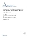 Government Shutdown: Operations of the Department of Defense During a Lapse in Appropriations