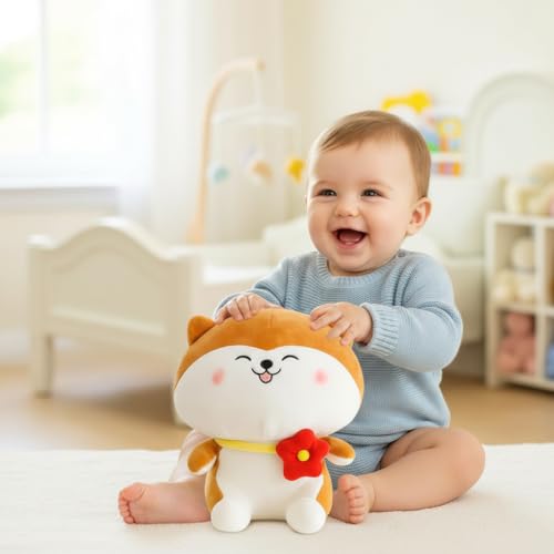 Image of Storescent 25cm Cat Flower Plush Soft Toy for Kids & Home Decor Boys /Girls Best Gift Item