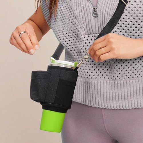 Portavasos con correa ajustable genérico y estuche impermeable oxford para botella 2