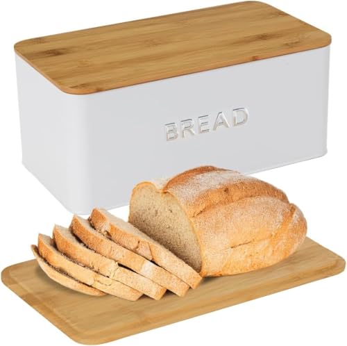 Culinary Couture White Bread Box