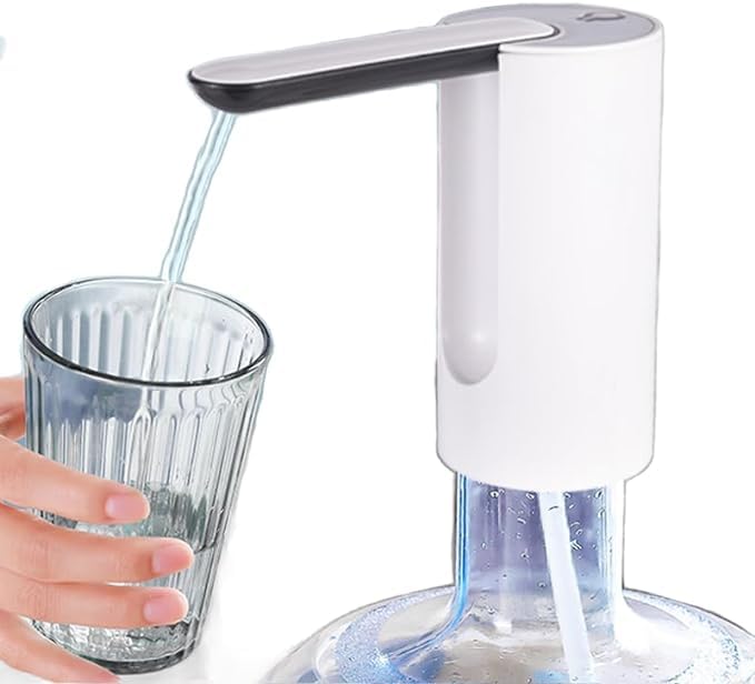 ウォーターポンプディスペンサー、電動自動ボトル電動飲料水ポンプ　電動ウォータージ ウォーターボトルポンプ 自動ウォーターディスペンサー 5ガロン