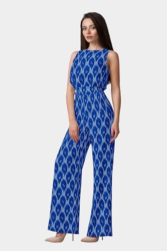Image of Cotton Pochampally ikat unstitched blouse, Kurthi, long frock fabric material for women (1 meter, 2 meters & 3 meters)