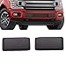 GSRECY Pair Left Right Front Bumper Guards Pads Inserts End Caps Cover for Ford F150 F-150 2018-20