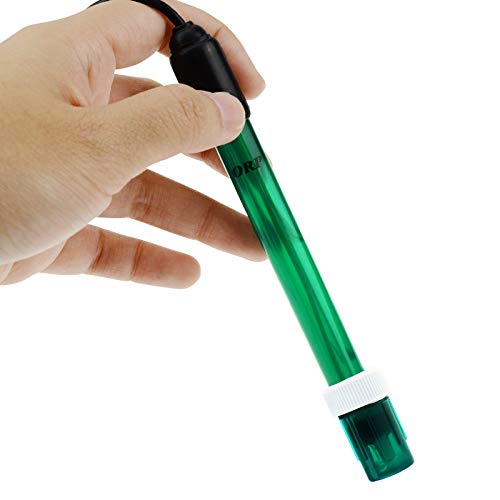 ORP Elektrode Austauschbar BNC Steckdose Sonde zum ORP Prüfer Meter Regler 300cm Lange Kabel Aquarien, Panzer, Teiche Messung