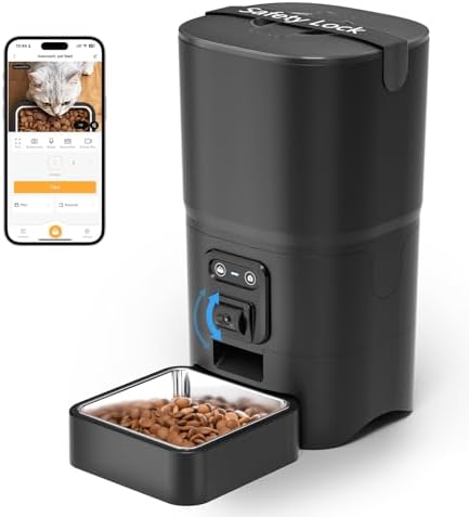 PAPIFEED Dispensador inteligente de ração para animais de estimaç...