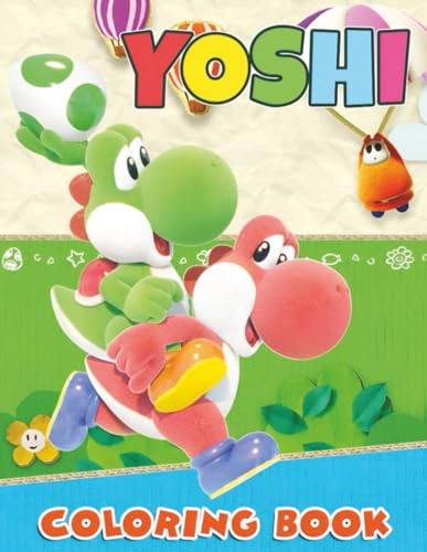 yo.shi's Coloring Book: Enchanted, Easy and Bold Coloring pages for boys and Girls