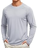 TACVASEN Mens UPF 50+ Long Sleeve Shirts Rash Guard Breathable Quick Dry Athletic Workout Running...