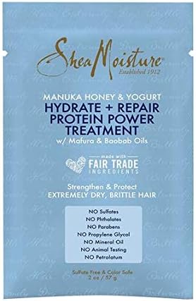 SheaMoisture Hydrate Repair Protein Power Treatment Manuka Honey Yogurt (2 Ounces)