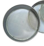 Mesh Lab Sieb, Feinmaschen-Probenprüfsieb aus Edelstahl for Getreide und Mehl, 20 cm Durchmesser, Maschenweite 12–200(120 mesh)