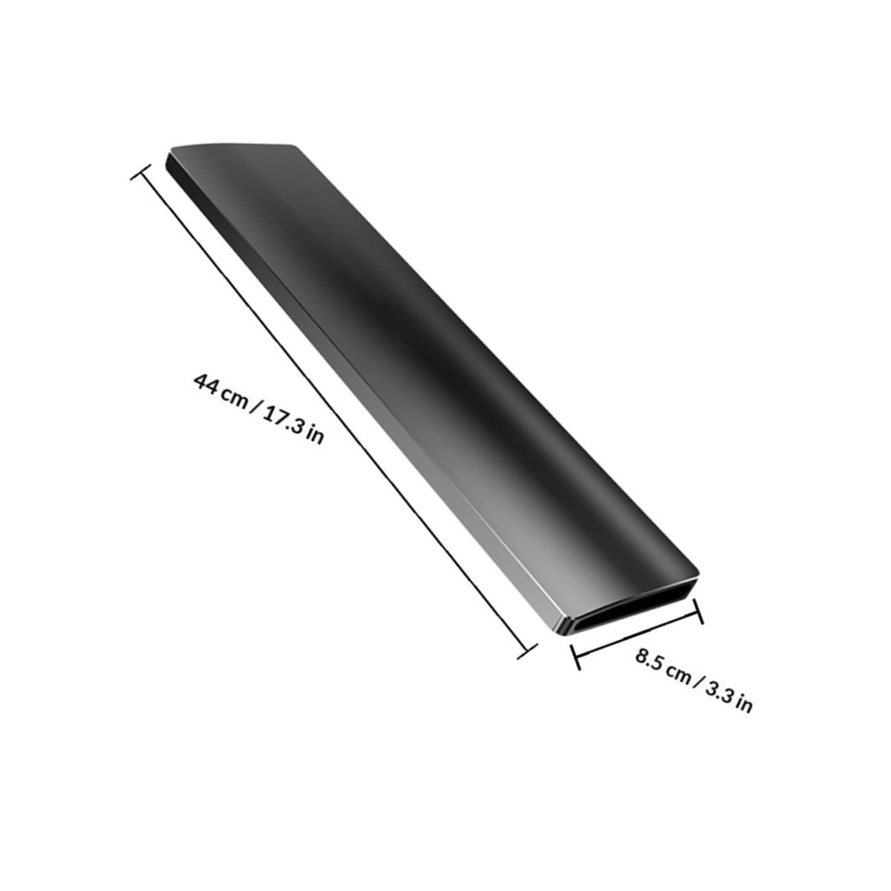 jojofuny Handgelenkauflage aus Aluminiumlegierung für Mechanische Tastaturen mit 104 Tasten Ergonomisch Glatt und Leicht zu Installieren für Computerarbeitsplätze