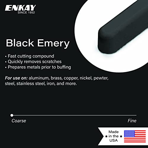 Black Emery Compuesto de Pulido 1 oz PJ Tool miniatura 3