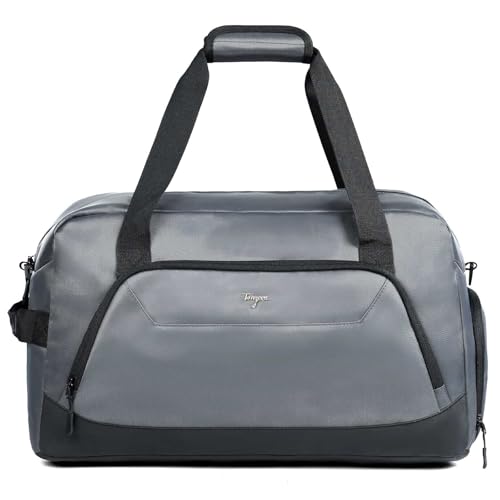 Tonyeee Gym Bag for Men Women, Travel Duffle Bag with Shoes Compartment, Waterproof Workout Carry on Overnight Weekender Bags for Gym Sport Yoga