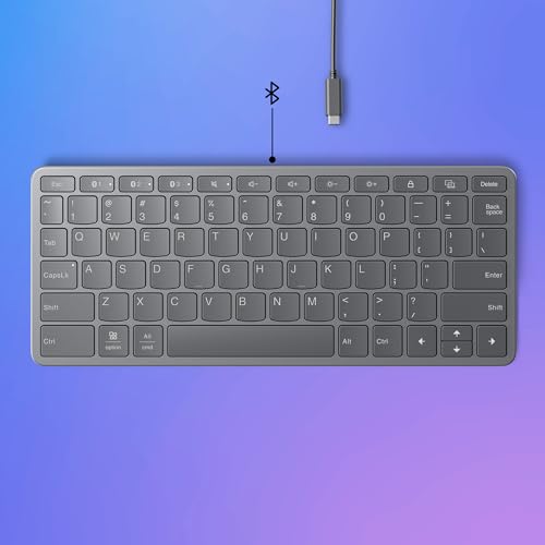 Lenovo ZG38C05814 clavier Universel USB + Bluetooth QWERTY Neuf - vue 7