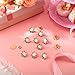 Riceshoot 60 Pcs Breast Cancer Awareness Lapel Pin Bulk All Cancer Pink Ribbon Hope Button Brooch Gift for Women Cloth Backpack Hat