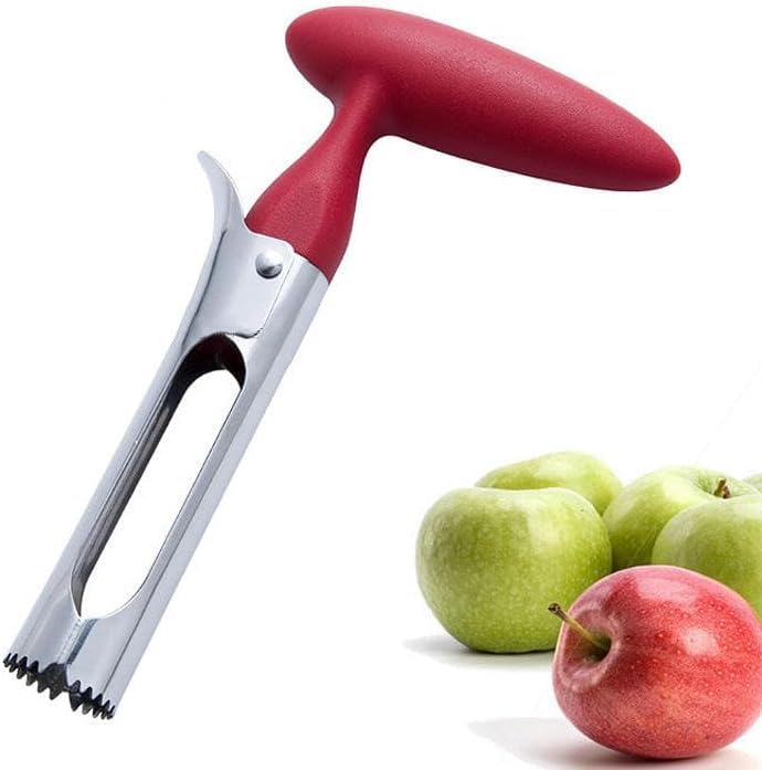 ZAFNAH Apple Corer Tool, Apple Core Removal, Stainless Steel Apple Core Remover Tool, Easy to Grip, Easy to Use