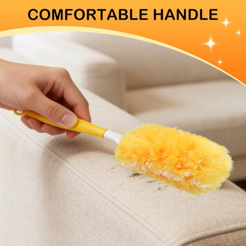 Image of SetSail 25 Count Duster Refills Compatible with Swiffer Dusters,Orange