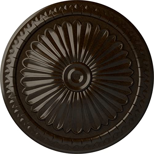 Ekena Millwork Alexa Ceiling Medallion, Bronze