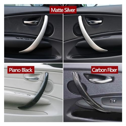 Rénover poignée de porte intérieure gauche droite BMW E87 E81 E82 E88 carbone L 2006-2012 - 5