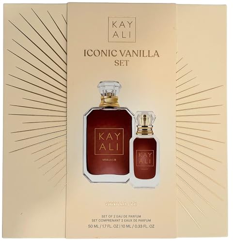 KAYALI Vanilla | 28 Eau de Parfum Iconic Set – Sweet Vanilla, Amb...