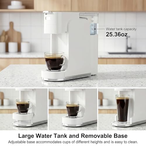 20-Bar 4-in-1 Espresso Coffee Maker