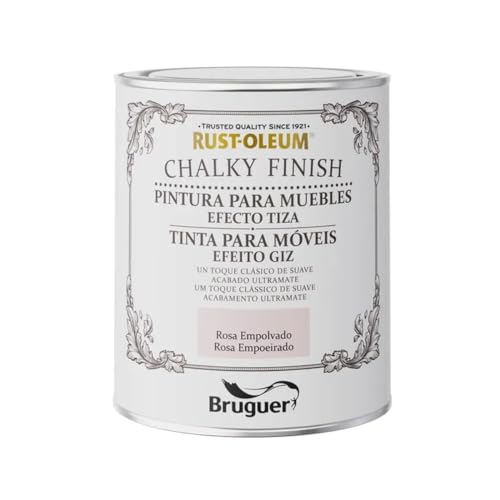 RUST-OLEUM CHALKY FINISH MUEBLES ROSA EMPOLVADO 0,750l 5733891 BRUGUER