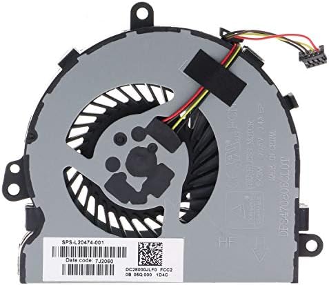 CPU Cooling Fan for HP 15-DA 15-DB 15-DI 15-DR 15Q-DX 15T-DS C129 C130 250 G7 255 G7 256 G7 L20474-001 FK3M DFS470805CL0T