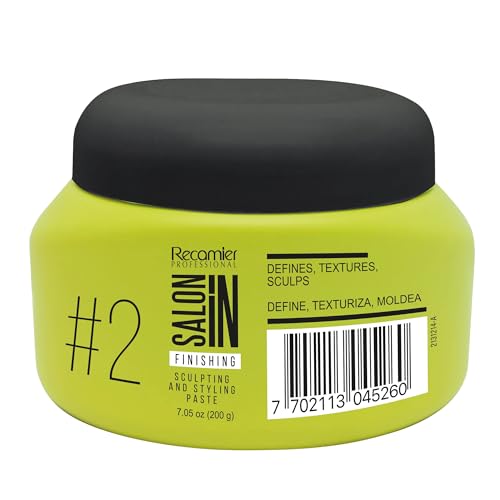 RECAMIER PROFESSIONAL SALON IN Hair Sculpting and Styling Paste Finishing Line, 7.05 oz