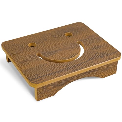 Y&M One Step Stool for Adults Seniors, Waterproof HDPE Bedside