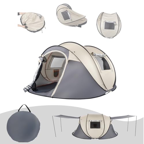 Carpa Pop Up para 4 Personas, Ligera y Espaciosa