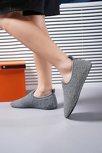 Image of Hayeabi Ultra-Comfort Lightweight House Slippers Unisex Adult Indoor /Outdoor Around The House Home Shoes for Women Men