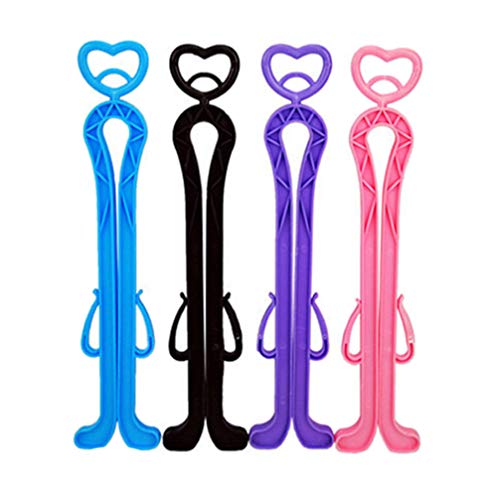 4Pcs Boot Clips Boot Shapers for Tall Boots and Knee High Shoes Eco-Friendly Plastic Shoe Support for Home and Store Display (Assorted Color)