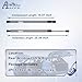 AiYiGu 4249 Rear Window Glass Shocks Struts Lift Supports Gas Springs Compatible with 1997-2006 Jeep Wrangler TJ with Hard Top, Replacement 55076310AD 55076310AB, Pack of 2 PCS