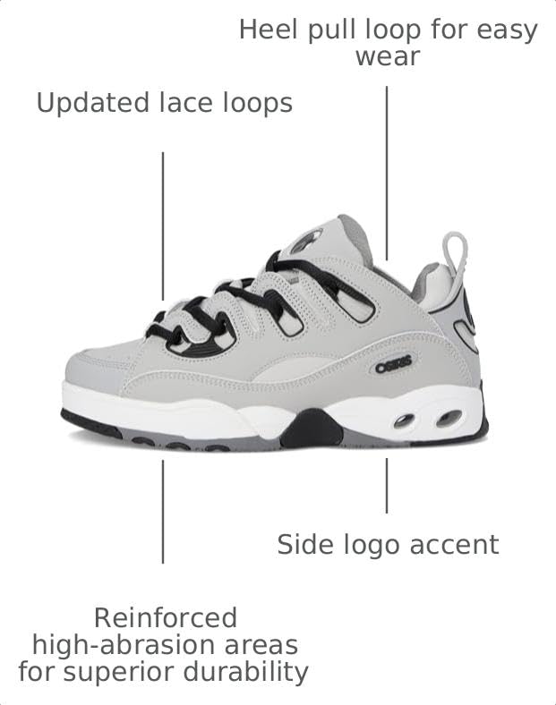 Image of Osiris Mens D3 E | Skateboarding Shoes
