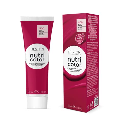 REVLON PROFESSIONAL Nutri Color 500 Mascarilla de Color Rojo Burdeos Mini 3