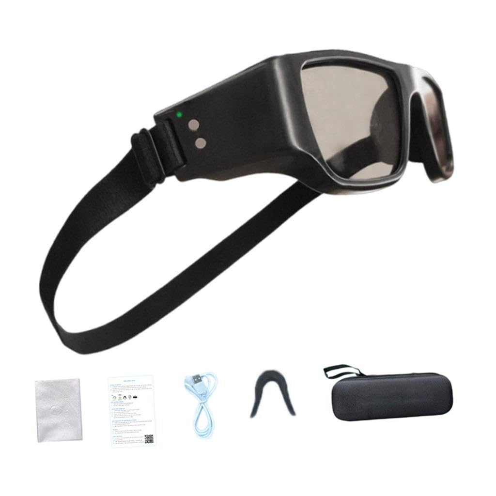 Lunettes Stroboscopiques D'entraînement Visuel, Lunettes Anti-Dribble pour La Course à Pied, Le Baseball et La Boxe