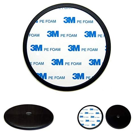 Ramtech Electronics 90mm Diameter Universal Dash Mount for Mobile Phones, GPS, DVR, Tablets, and More Cover