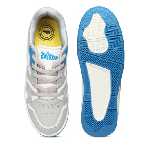 Image of ZAYDN Mens Xander-l.Grey-Sky-6 Sneaker