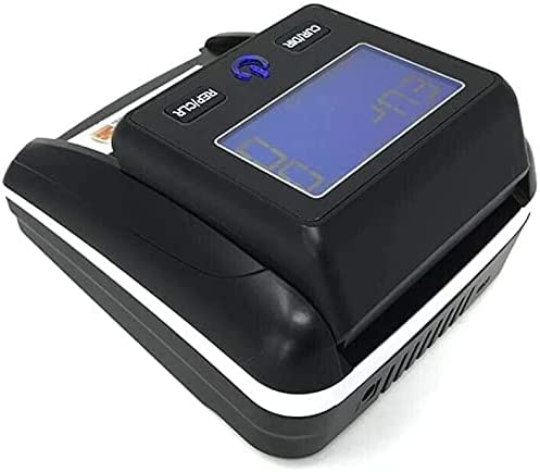 21SHOP® RILEVATORE BANCONOTE AGGIORNABILE PORTATILE INCLUSO A BATTERIA O CON FILO RILEVA CONTA SOLDI EURO VERIFICA FALSI USB