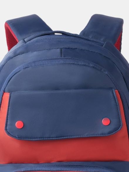Image of Wildcraft Wiki 28 Backpack For Boys & Girls | 18 Inch- 28 Ltr and Two Compartments with Padded Shoulders, Bottle Holder, Key Chain | Best for Books,Stationery,Lunch Box & Essentials