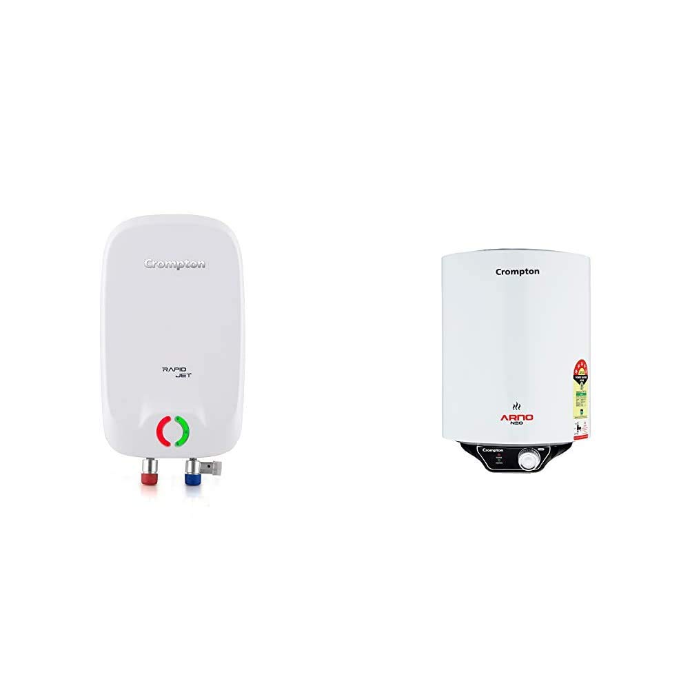 Buy Crompton Rapid Jet AIWH-3LRPIDJT3KW5Y, Arno Neo ASWH-3025 3KW Water  Heater Online at desertcartINDIA
